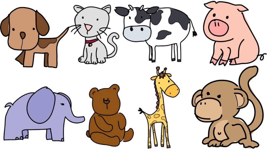 Vẽ con vật - Một bộ môn giải trí quen thuộc với các bạn nhỏ tuổi
