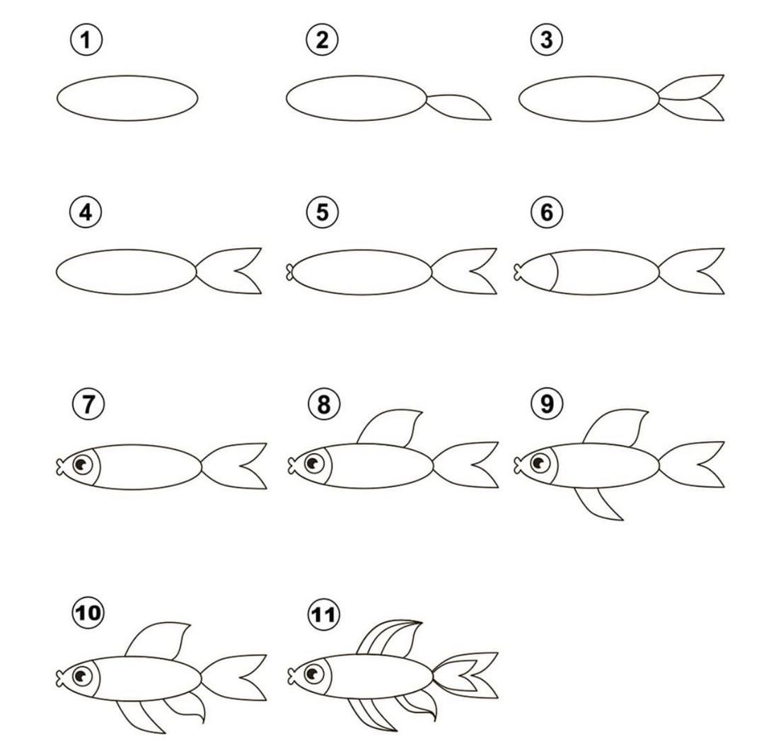 Chia sẻ 59 về hình vẽ cá đẹp mới nhất  trieuson5