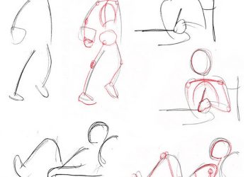 Chi tiết cách vẽ người cơ bản