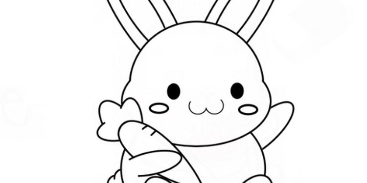 Chuẩn bị vẽ một con thỏ