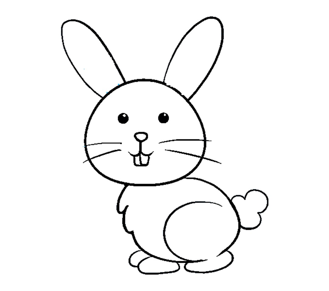 Cách vẽ một con thỏ dễ thương và đơn giản