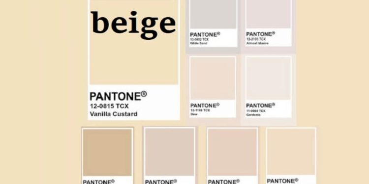 Cách thức tạo bảng màu với các tông be khác nhau?